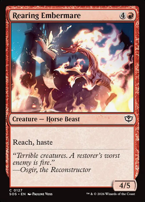 Rearing Embermare (Foil)