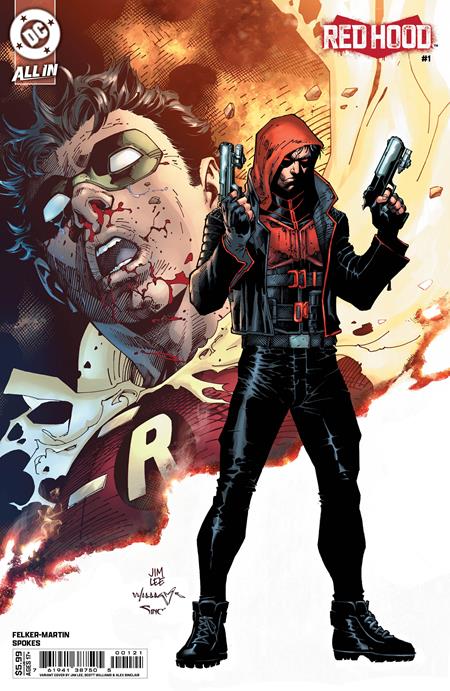 Red Hood, Vol. 1 1 Comic Jim Lee Variant DC Comics 2025