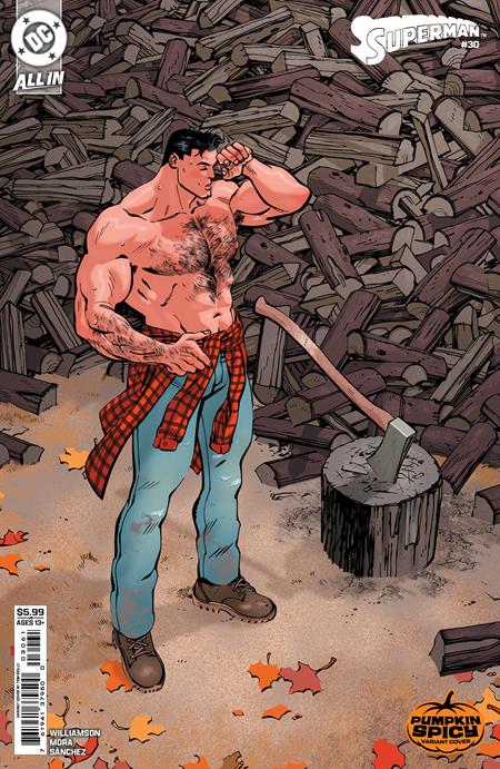 Superman, Vol. 6 30 Comic Tom Reilly Pumpkin Spicy Variant DC Comics 2025