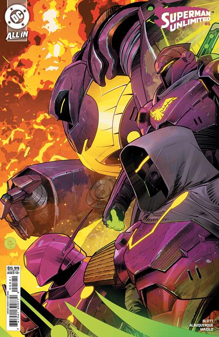 Superman Unlimited 5 Comic Dan Mora Variant DC Comics 2025