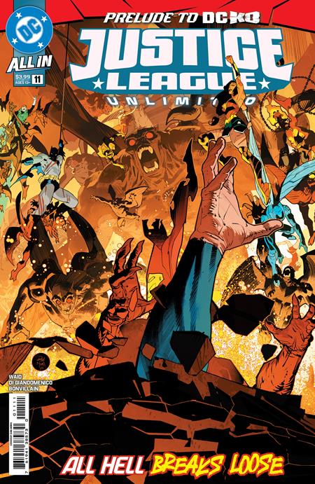 Justice League Unlimited, Vol. 2 11 Comic Dan Mora DC Comics 2025