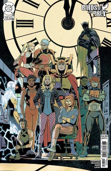 Birds of Prey, Vol. 5 25 Comic Leonardo Romero Variant DC Comics 2025