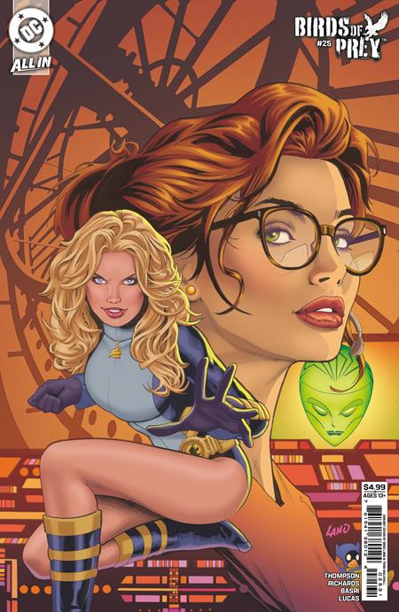 Birds of Prey, Vol. 5 25 Comic Greg Land Variant DC Comics 2025