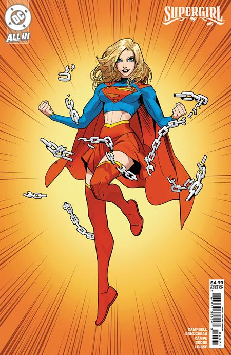 Supergirl, Vol. 8 5 Comic Dan Mora Corner Box Variant DC Comics 2025
