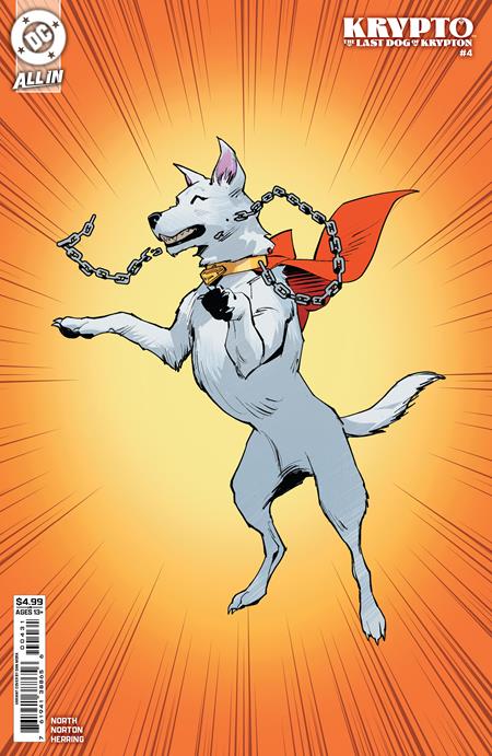 Krypto: The Last Dog of Krypton 4 Comic Dan Mora Corner Box Variant DC Comics 2025