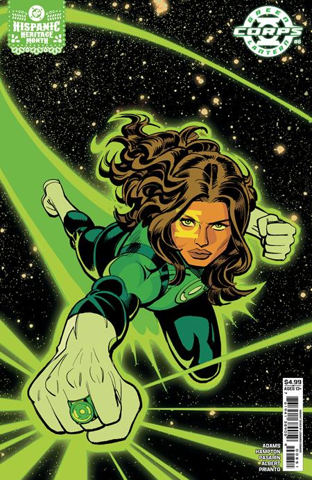 Green Lantern Corps, Vol. 3 8 Comic Leonardo Romero Hispanic Heritage Month Variant DC Comics 2025