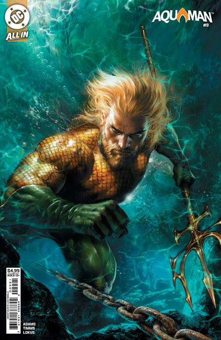 Aquaman, Vol. 9 9 Comic Lucio Parrillo Variant DC Comics 2025