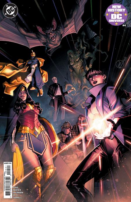 New History of the DC Universe 4 Comic 1:25 Jamal Campbell Incentive DC Comics 2025