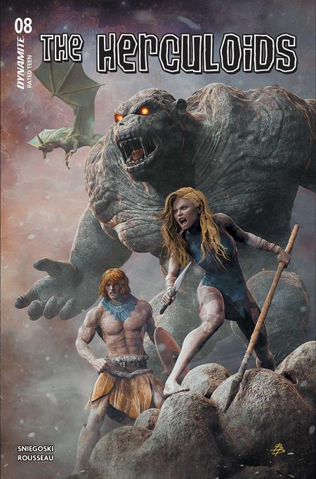 The Herculoids 8 Comic Björn Barends Variant Dynamite Entertainment 2025