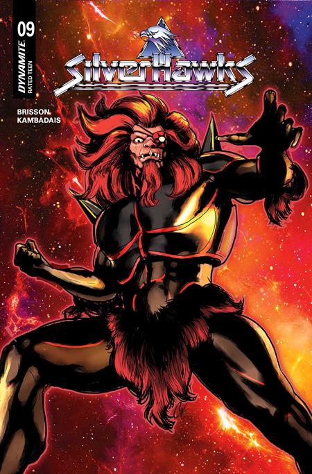 SilverHawks 9 Comic Cat Staggs Variant Dynamite Entertainment 2025