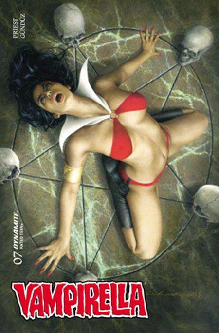 Vampirella, Vol. 8 7 Comic 1:10 Celina Variant Dynamite Entertainment 2025