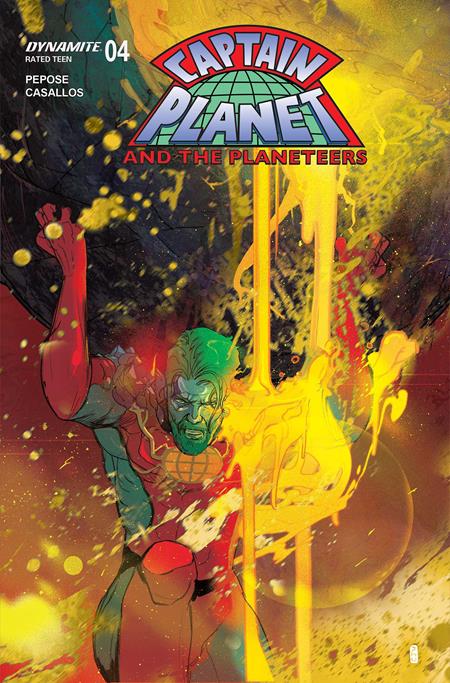 Captain Planet 4 Comic Christian Ward Variant Dynamite Entertainment 2025