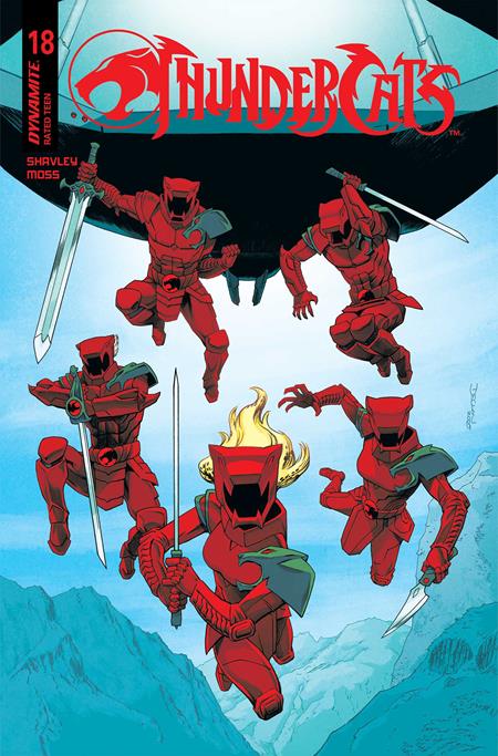 Thundercats (Dynamite Entertainment) 18 Comic Declan Shalvey Variant Dynamite Entertainment 2025