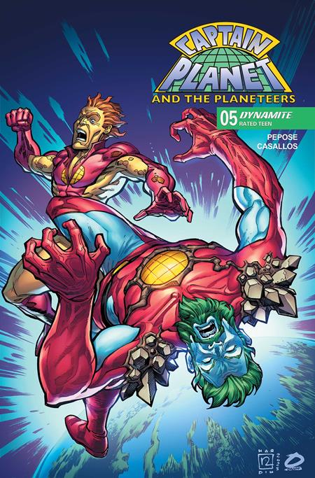Captain Planet 5 Comic Chad Hardin Dynamite Entertainment 2025