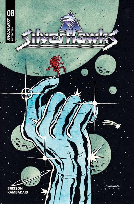 SilverHawks 8 Comic Manix Abrera Variant Dynamite Entertainment 2025