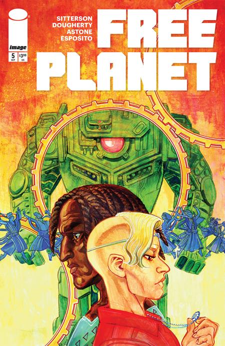 Free Planet 5 Comic Jed Dougherty Variant Image Comics 2025