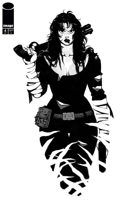 Gehenna: Naked Aggression 4 Comic 1:10 Crom Carpenter Incentive B&W Image Comics 2025