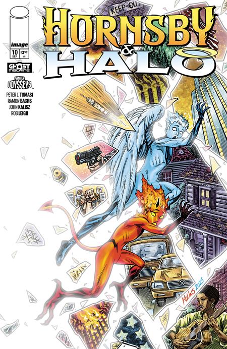 Hornsby & Halo 10 Comic Scott Kolins Variant Image Comics 2025