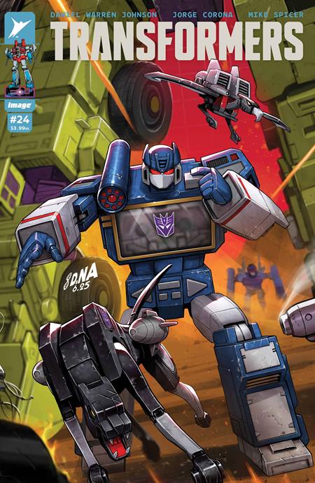 Transformers (Image) 24 Comic 1:10 David Nakayama Connecting Incentive Image Comics 2025