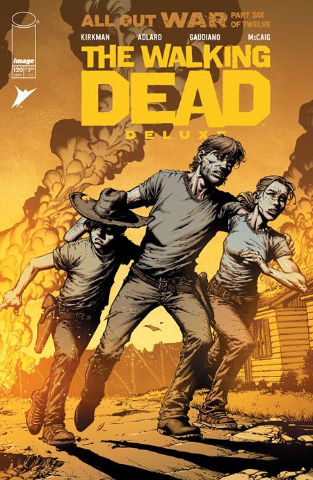The Walking Dead Deluxe 120 Comic David Finch Image Comics 2025