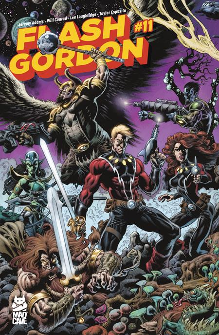 Flash Gordon (Mad Cave) 11 Comic Kyle Hotz Variant Mad Cave 2025