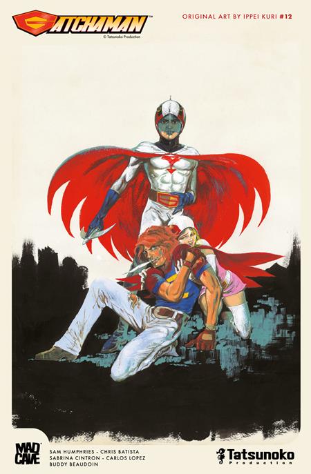 Gatchaman 12 Comic Ippei Kuri Classic Tatsunoko Art Variant Mad Cave 2025