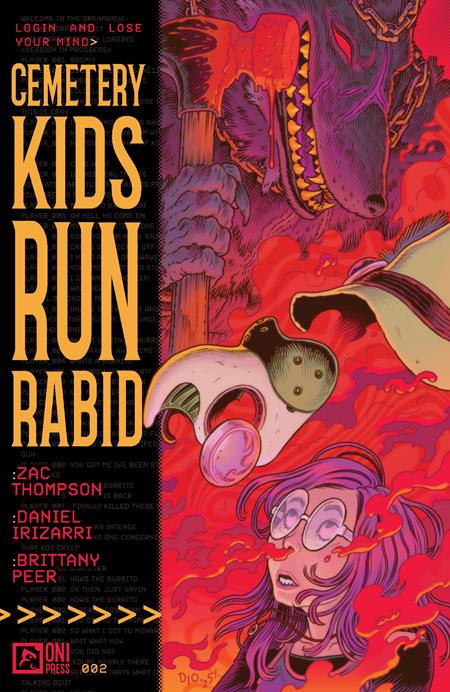 Cemetery Kids Run Rabid 2 Comic Daniel Irizarri Oni Press 2025