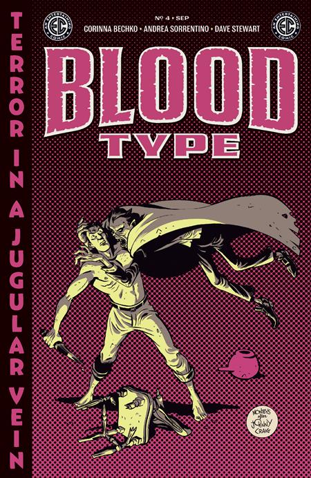 Blood Type 4 Comic 1:10 Albert Monteys Incentive Oni Press 2025