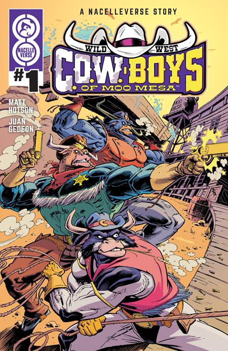Wild West COW-Boys of Moo Mesa 1 Comic Andrew Krahnke Variant Oni Press 2025