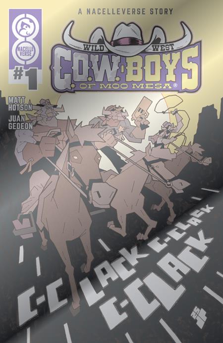 Wild West COW-Boys of Moo Mesa 1 Comic Joe Palmer Foil Variant Oni Press 2025