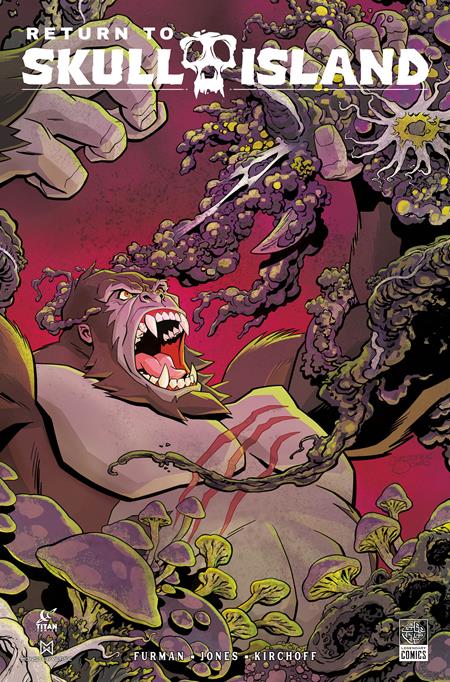 Return To Skull Island 4 Comic Christopher Jones Titan Books 2025