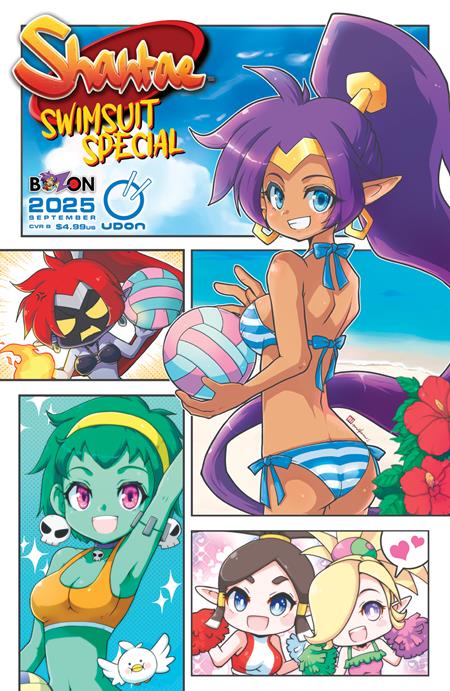 2025 Shantae Swimsuit Special 1 Comic Mikan Variant Udon Comics 2025