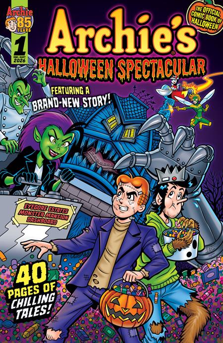 ARCHIES HALLOWEEN SPECTACULAR (ONE SHOT) CVR A STEVEN BULTER LILY BUTLER Archie Comics Publications Ian Flynn Bill Galvan, Ben Galvan, Glenn Whitmore, Jack Morelli Steven Butler, Lily Butler, Rosario Tito Pena PREORDER