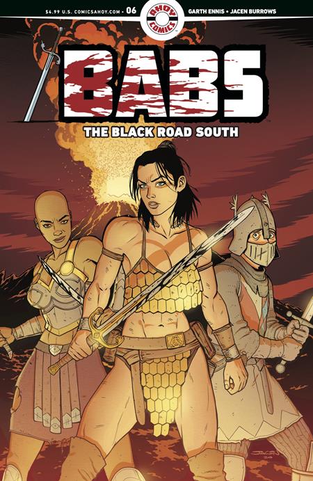 BABS THE BLACK ROAD SOUTH #6 (OF 6) CVR A JACEN BURROWS Ahoy Garth Ennis Jacen Burrows Jacen Burrows PREORDER