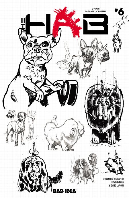 HAB #6 (OF 6) CVR C INC 1:20 LEWIS LAROSA & DAVID LAPHAM DESIGN VAR BAD IDEA Joshua Dysart David Lapham Lewis LaRosa, David Lapham PREORDER