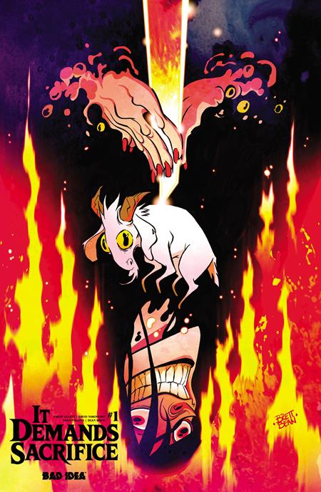 IT DEMANDS SACRIFICE #1 (OF 4) CVR H INC 1:100 BRETT BEAN VAR BAD IDEA Philip Gelatt, David Yarovesky Adam Pollina Brett Bean PREORDER