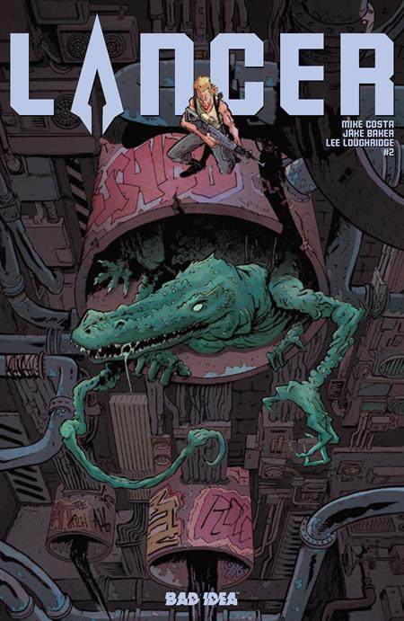 LANCER #2 (OF 4) CVR B JAKE BAKER VAR BAD IDEA Mike Costa Jake Baker Jake Baker PREORDER