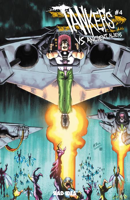Tankers Vs. Ancient Aliens 4 Comic Raphael Pool Bad Idea Comics 2026