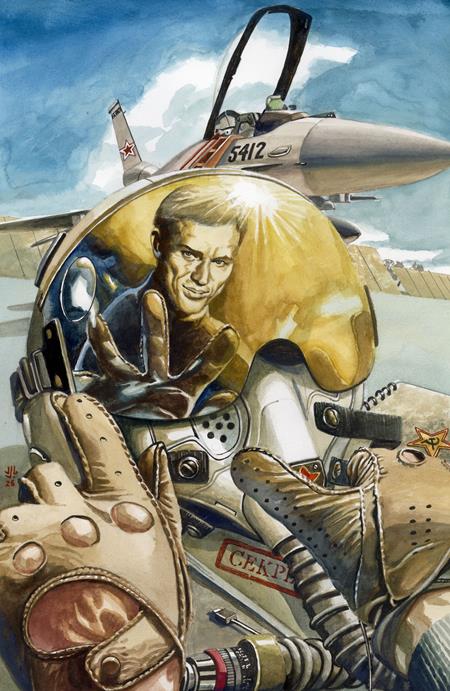 WARBIRD #3 (OF 4) CVR E INC 1:20 JG JONES VIRGIN VAR BAD IDEA Derek Kolstad, Robert Venditti Alex Maleev JG Jones PREORDER