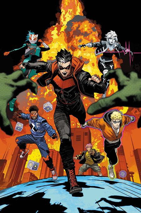 TEEN TITANS #1 CVR B DAN MORA CARD STOCK VAR DC Comics Kyle Higgins Daniele Di Nicuolo Dan Mora PREORDER