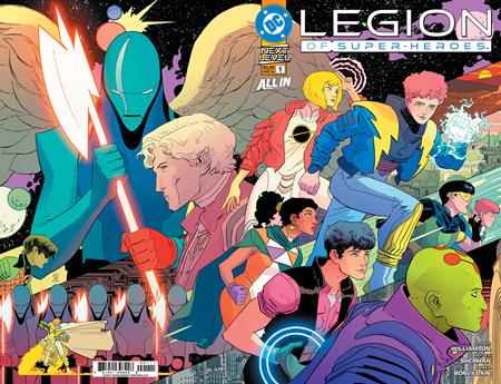 LEGION OF SUPER-HEROES #1 CVR A HAYDEN SHERMAN WRAPAROUND DC Comics Joshua Williamson Hayden Sherman Hayden Sherman PREORDER