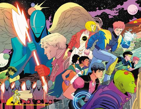 LEGION OF SUPER-HEROES #1 CVR A HAYDEN SHERMAN WRAPAROUND DC Comics Joshua Williamson Hayden Sherman Hayden Sherman PREORDER