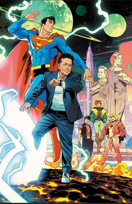 LEGION OF SUPER-HEROES #1 CVR H DAN MORA MICHAEL J FOX CAMEO CARD STOCK VAR DC Comics Joshua Williamson Hayden Sherman Dan Mora PREORDER
