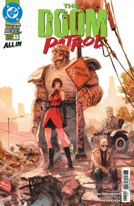 DOOM PATROL #1 CVR A NIKO HENRICHON DC Comics Darcy Van Poelgeest Niko Henrichon Niko Henrichon PREORDER