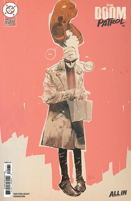 Doom Patrol, Vol. 7 1 Comic Ashley Wood Incentive Variant (1:25) DC Comics 2026