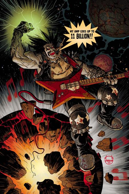 LOBO #7 CVR B DAVE JOHNSON CARD STOCK VAR DC Comics Skottie Young Jorge Corona Dave Johnson PREORDER