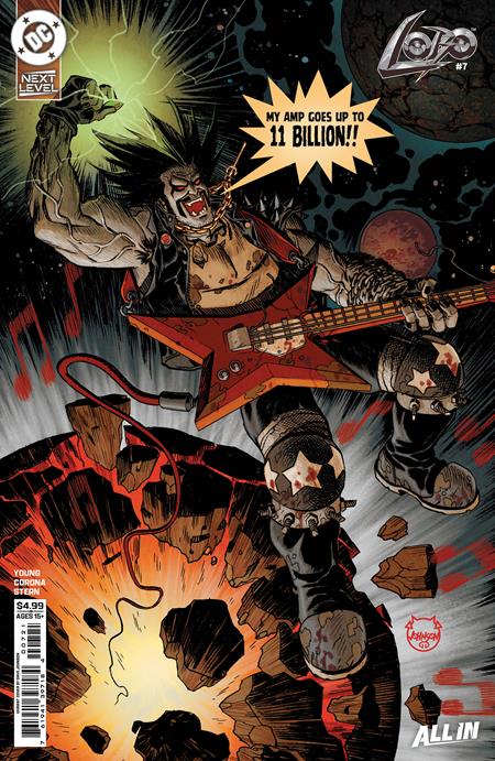 LOBO #7 CVR B DAVE JOHNSON CARD STOCK VAR DC Comics Skottie Young Jorge Corona Dave Johnson PREORDER