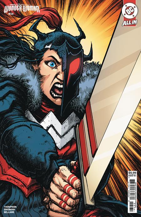 Absolute Wonder Woman 24 Comic Chris Burnham Variant DC Comics 2026