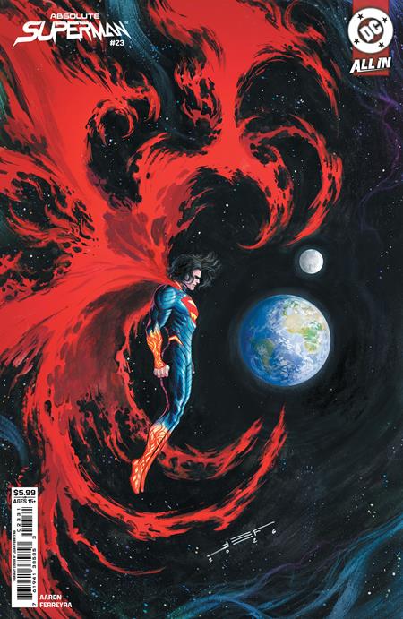 Absolute Superman 23 Comic Juan Ferrerya Variant DC Comics 2026