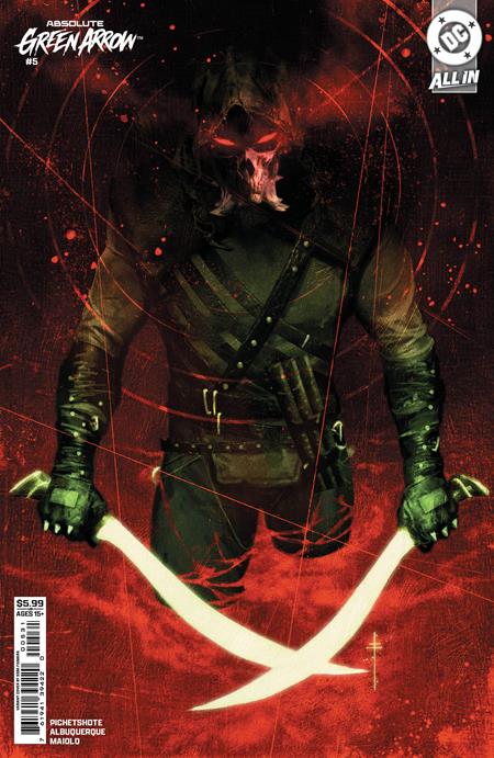ABSOLUTE GREEN ARROW #5 (OF 6) CVR C SEBASTIAN FIUMARA CARD STOCK VAR DC Comics Pornsak Pichetshote Rafael Albuquerque Sebastian Fiumara PREORDER